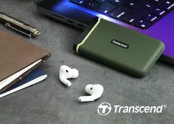 Transcend ESD380C: ударопрочный SSD-накопитель с интерфейсом USB 3.2 Gen 2×2 и скоростью передачи данных до 2000 МБ/с