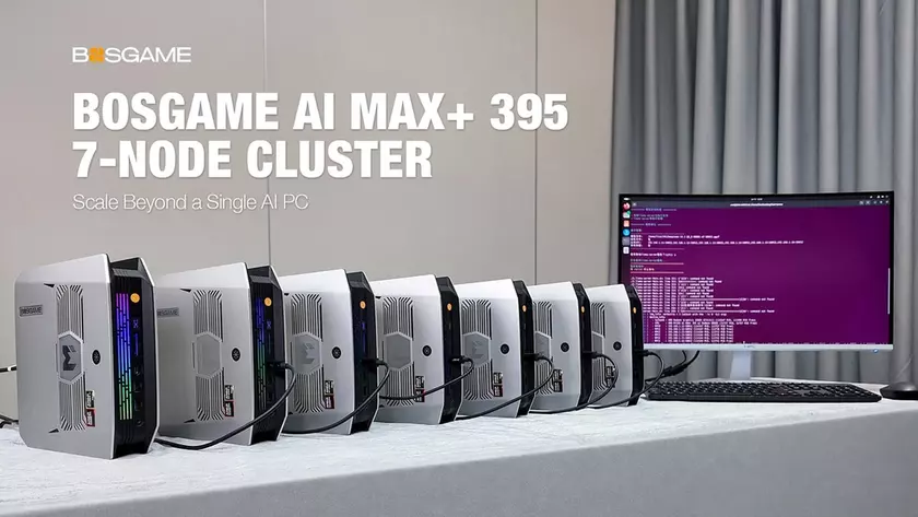 Кластер мини-ПК Bosgame M5 AI