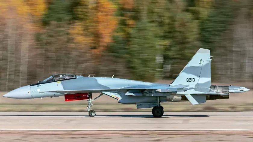 Су-35 в камуфляже: коллекция лучших технологий для ВВС Алжира