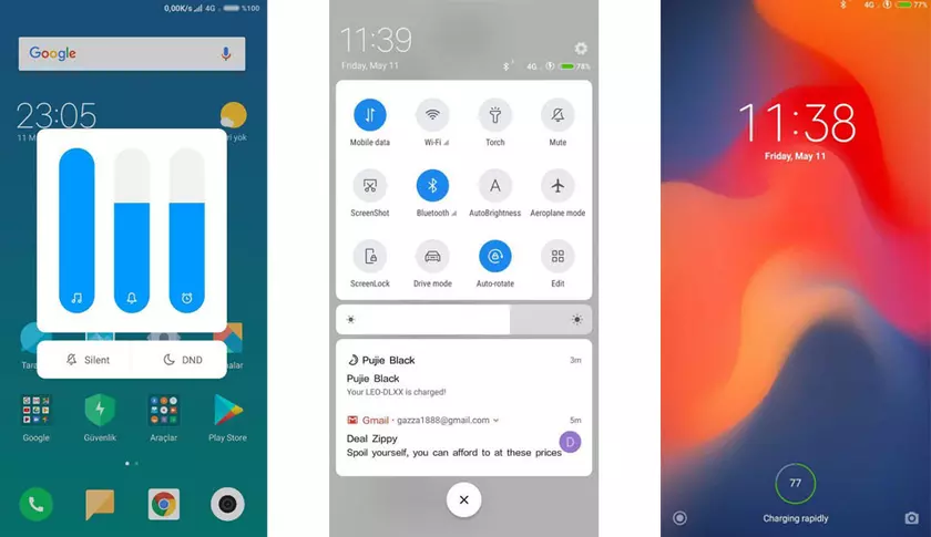 Как будет выглядеть интерфейс MIUI 10: закругленные края и Android P-стиль