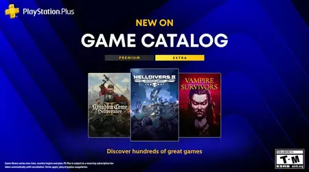 Metro: Exodus, Kingdom Come: Deliverance II та Vampire Survivors увійдуть до лінійки ігор серпня для підписників PlayStation Plus Extra та Premium