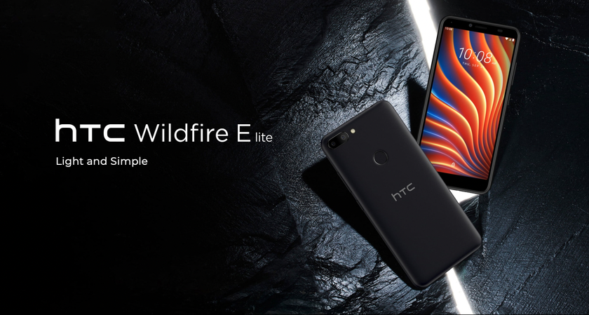 HTC Wildfire E Lite: дисплей на 5.45 дюймов, чип MediaTek Helio A20 и Android GO на борту за $103