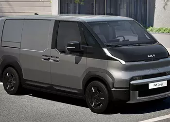 Раскрыт дизайн экстерьера нового электрического фургона Kia PV5