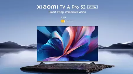 Неймовірно дешевий QLED‑телевізор Xiaomi TV A Pro 32 (2026) дебютував на глобальному ринку