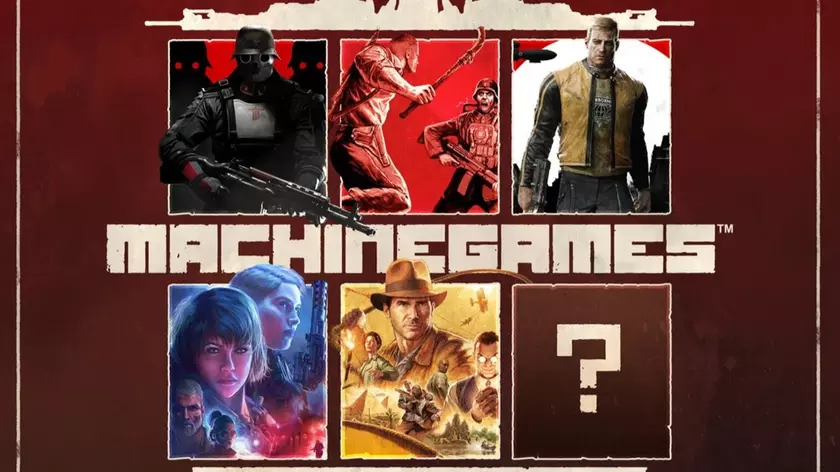 MachineGames: Праздничный постер радости и технологий