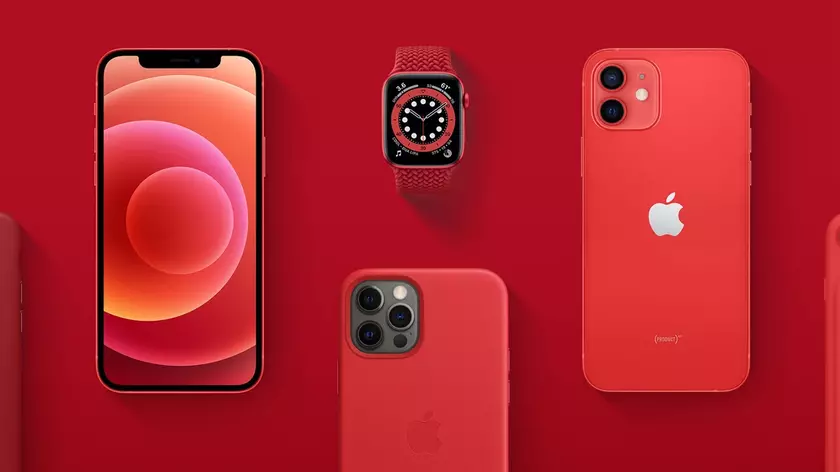 Новая серия Apple: красный цвет возвращается!