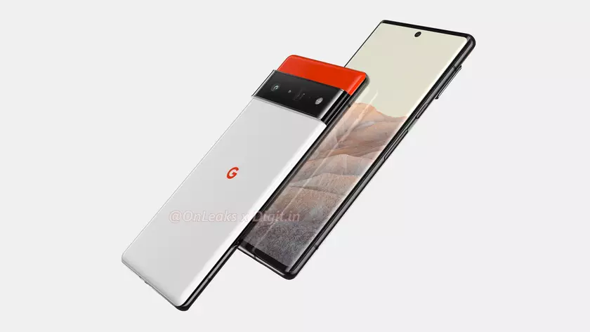 В сети появились новые рендеры Google Pixel 6 Pro: дисплей с небольшими закруглениями и тройная камера с перископом