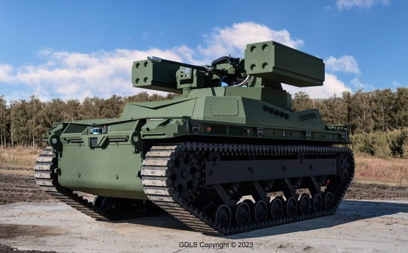 General Dynamics оборудовала робота TRX новейшей системой противовоздушной обороны M-SHORAD