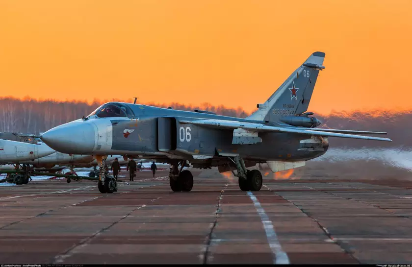 Воздушные Силы Украины сбили три бомбардировщика Су-24 и штурмовик Су-25