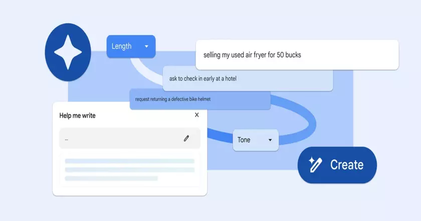 Google анонсировала расширение функции "Help Me Write"