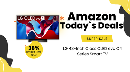 LG 48" OLED evo C4 Smart TV - Now $603 Off!