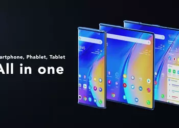 TCL Fold ‘n Roll: первый складной смартфон с дисплеем, который сгибается и растягивается