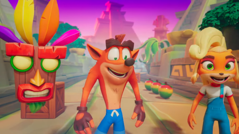На Android и iOS выйдет Crash Bandicoot On the Run — раннер с элементами строительства базы от King