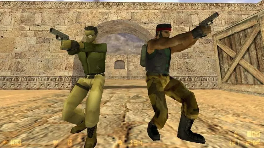 Иконические рисунки Counter-Strike 1.6: Визуальная история популярной игры