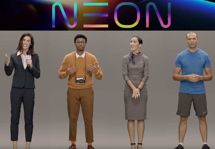 Загадочный проект Samsung Neon оказался «искусственным человеком»