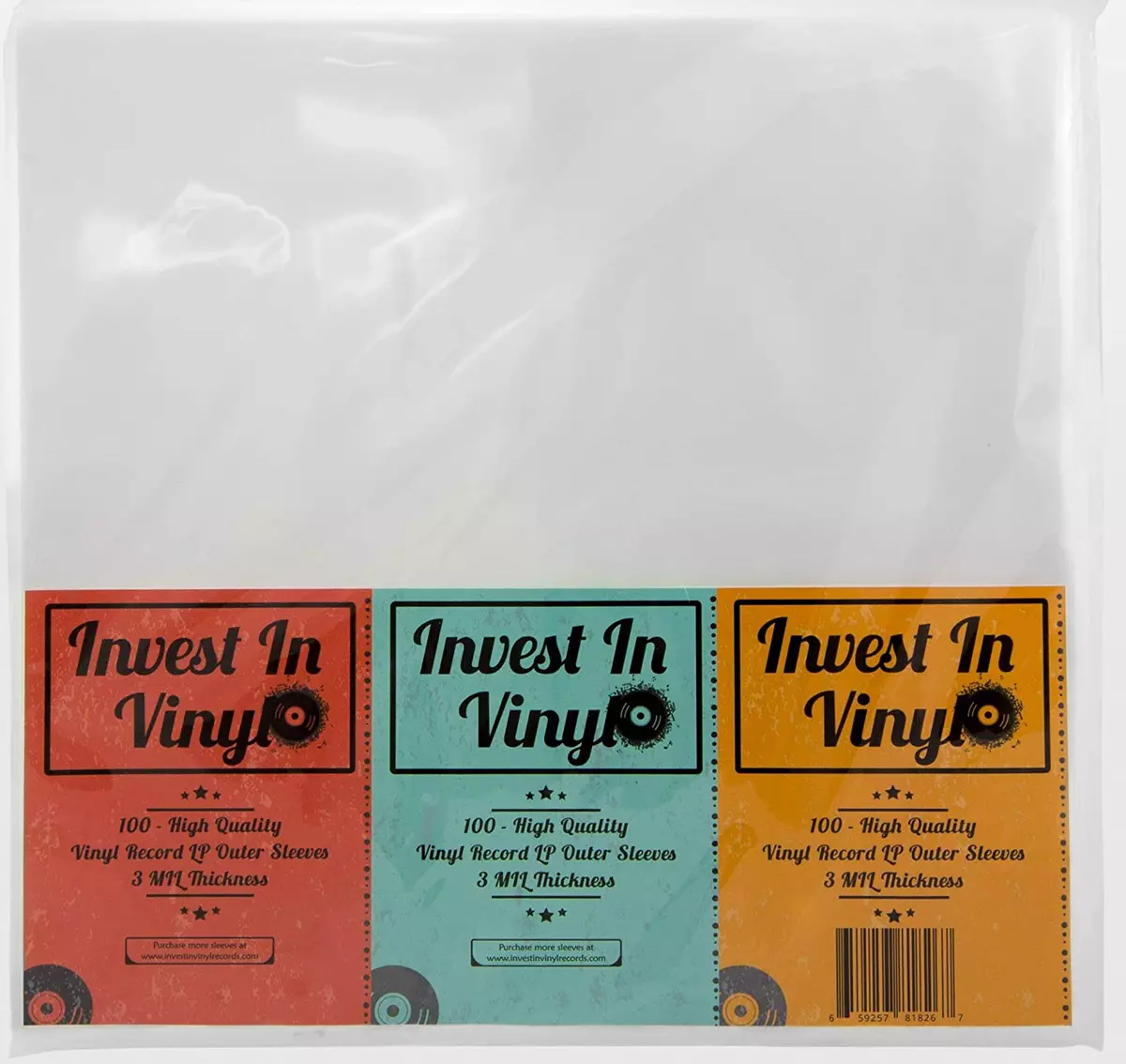 Invest In Vinyl 100 Clear Plastic ...