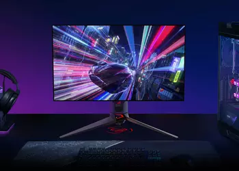 Asus представила игровой монитор ROG Swift OLED PG27UCDM с 4K, 240 Гц и поддержкой DisplayPort 2.1a