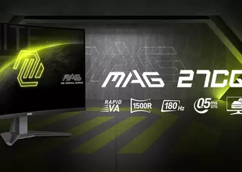 MSI MAG 27CQ6F: 27-дюймовый изогнутый монитор с разрешением 2K и частотой обновления 180 Гц