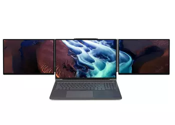 Инсайдер показал концепт ноутбука Lenovo с солнечной зарядкой и модуль для дополнительных экранов