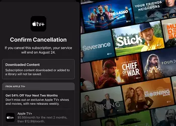 Секретная скидка Apple TV+: как при отмене подписки получить 54% снижения цены