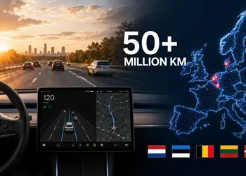 Европейская экспансия Tesla FSD Supervised: 50 миллионов километров под надзором алгоритмов