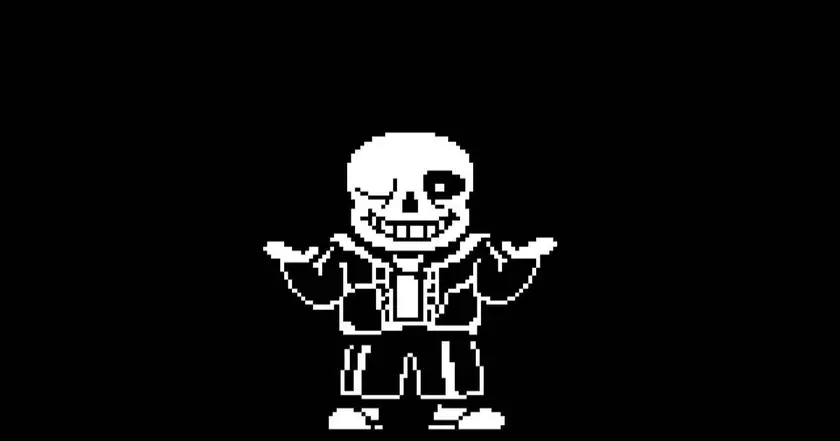 Погружение в пиксельный мир: Скриншот из Undertale