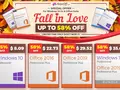 Осенняя распродажа Keysoff.com: Windows 10 за $8.09 и MS Office от $22.73