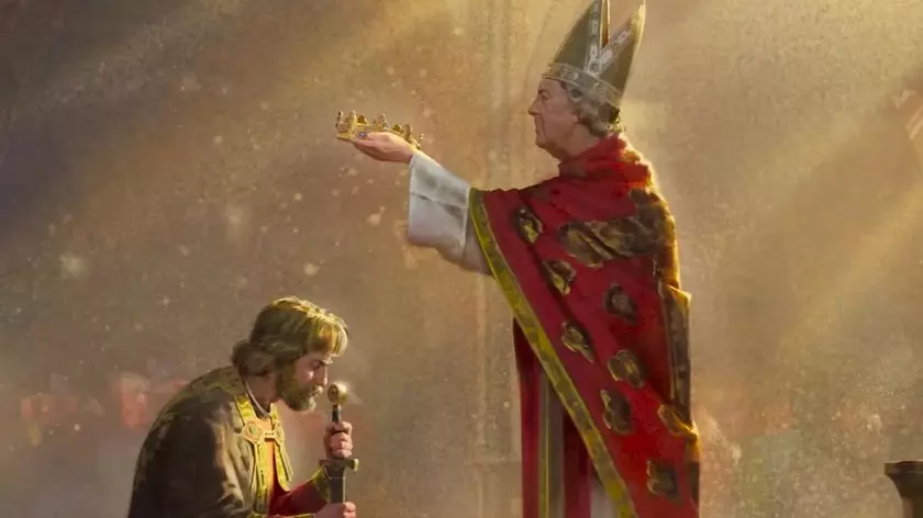 Новый постер Crusader Kings III: Все взгляды на коронации