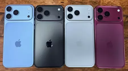 Так будуть виглядати iPhone 18 Pro/Pro Max: інсайдер показав макети новинок у всіх кольорах, включаючи претенціозний Dark Cherry