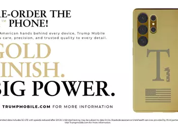 "Trump Mobile's 'American' T1 smartphone turns out to be photoshopped gold