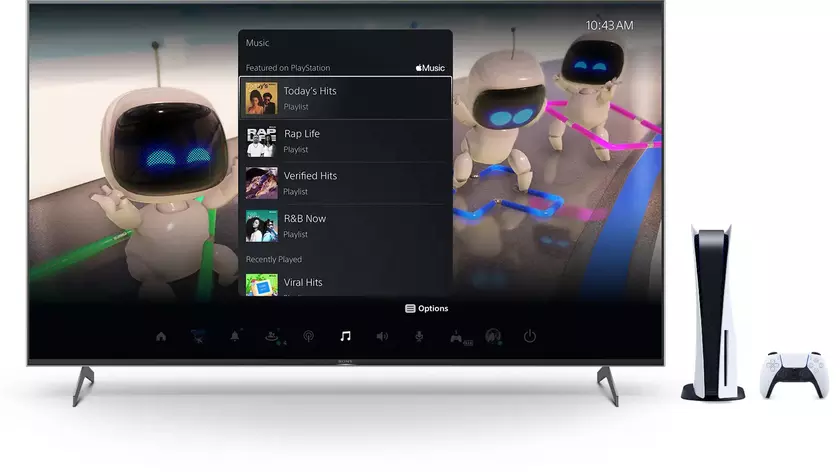 PlayStation 5 стала первой игровой консолью с полной интеграцией с Apple Music