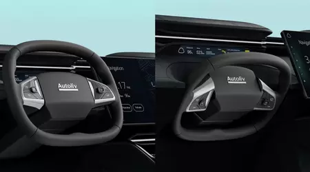 Autoliv і Tensor показали складане кермо для безпілотних автомобілів
