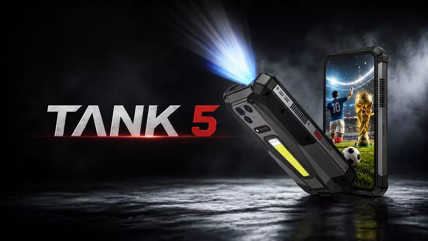Защищенный смартфон 8849 Tank 5 с проектором