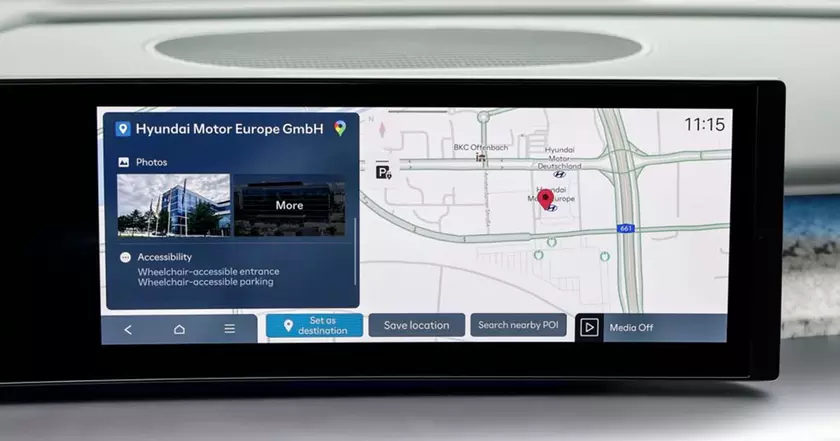 Интеграция Google Places в Hyundai Ioniq 9: новый уровень навигации