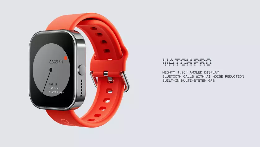 CMF Watch Pro: умные часы суббренда Nothing c AMOLED-экраном, GPS, датчиком SpO2, защитой IP68 и автономностью до 13 дней за $54