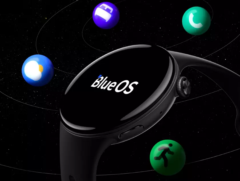 Официально: смарт-часы iQOO Watch будут работать на операционной системе vivo BlueOS