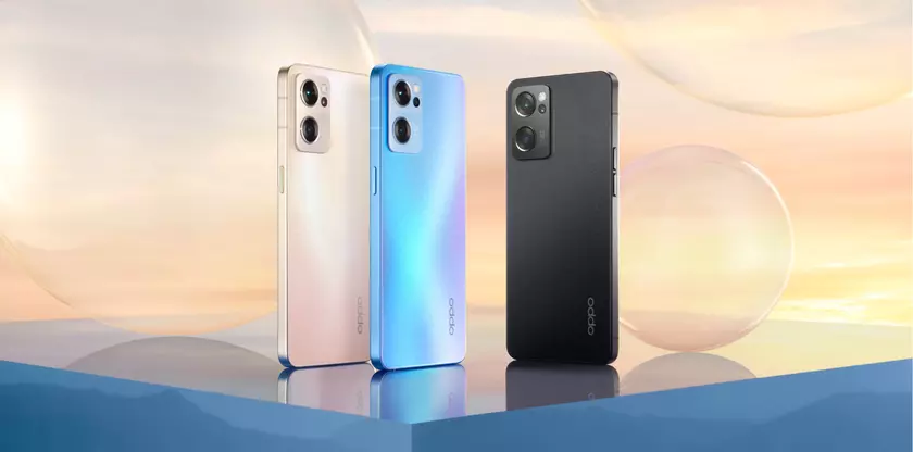 OPPO представила смартфоны Reno 7 и Reno 7 SE на Android 11 и ColorOS 12 по цене от $345