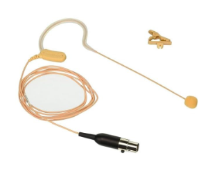 Shure Microflex MX153T/O-TQG Omnidirectional Earset Headworn ...