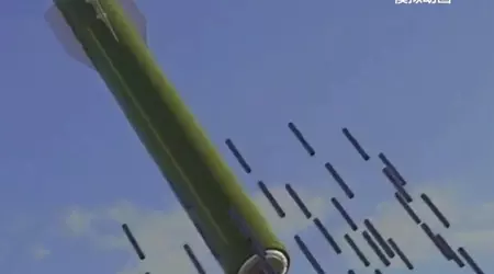 China shows off graphite bomb: it's a weapon to cut off entire cities from electricity (video)