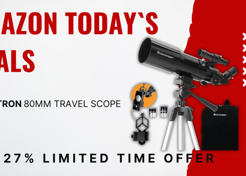 Celestron 80mm Travel Scope - Now $38 Off!