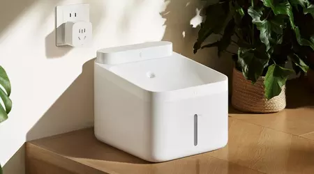 Xiaomi випустила поїлку для тварин, яка вбиває 99% бактерій і працює три місяці без розетки
