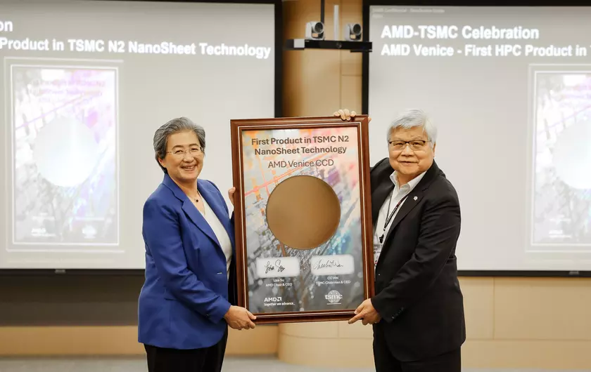 AMD и TSMC демонстрируют процессоры нового поколения EPYC: Взгляд в "Венецию