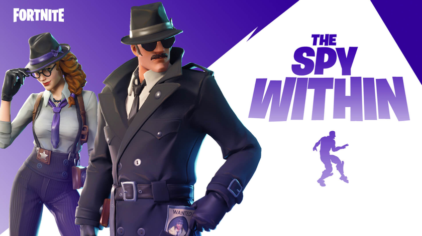Epic Games хайпит: в Fortnite появился режим в стиле хитовой Among Us с Агентами и Шпионами