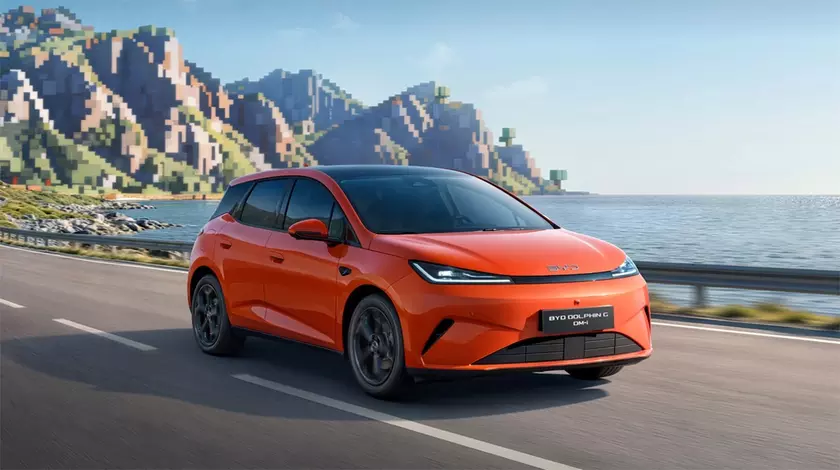 Новый гибридный хэтчбек BYD Dolphin G для европейского рынка