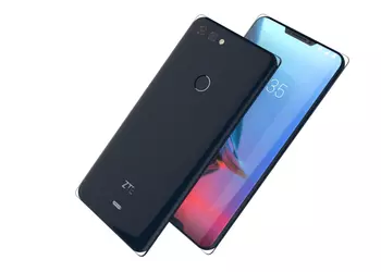 ZTE Iceberg: концептуальный смартфон с двойной камерой и двумя вырезами на экране