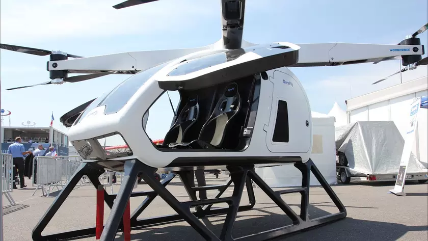 Состоялся первый тестовый полет летающего такси SureFly