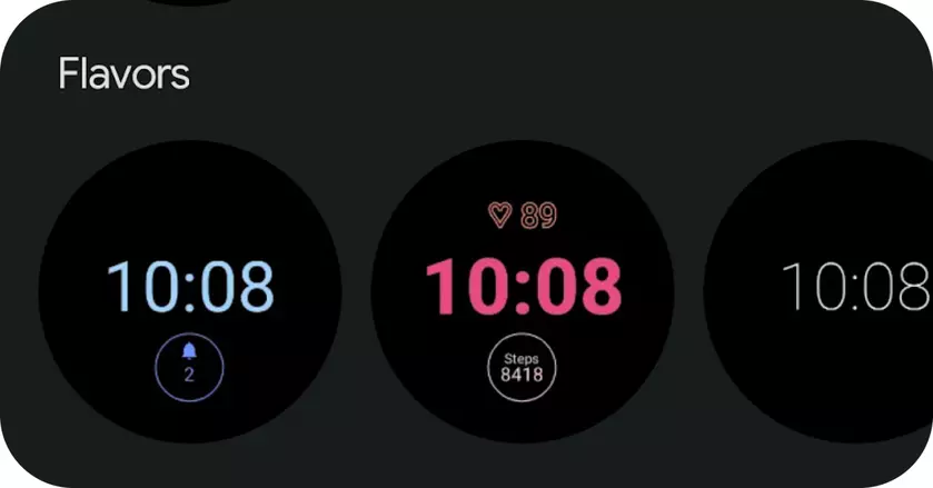 Wear OS 5 поддерживает только формат циферблата, старые циферблаты невозможно загрузить