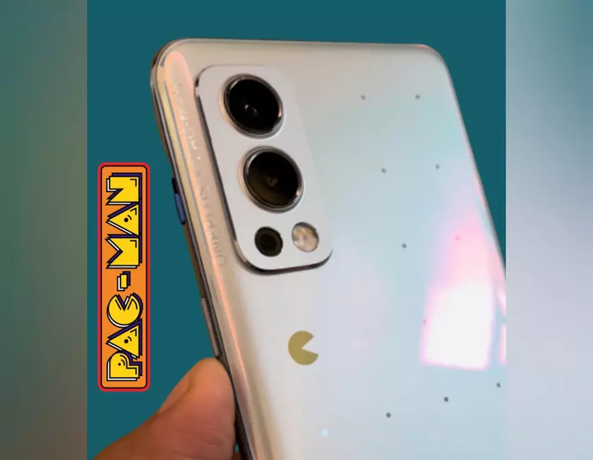 За несколько часов до анонса: в сети появились изображения OnePlus Nord 2 x PAC-MAN Edition
