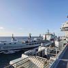 Le porte-avions HMS Queen Elizabeth, transportant des chasseurs de cinquième génération F-35 Lightning II, a mené avec succès une série de missions de frappe simulées au large des côtes norvégiennes.-14