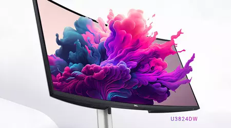 Dell UltraSharp 38 (U3824DW) приїхав до Європи: монітор із вигнутим дисплеєм і USB-хабом за €1303